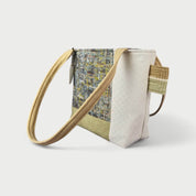 Light Green & White Tote Bag - Julie Ann Collections
