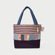 Purple Retro Tote Bag - Julie Ann Collections