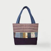 Purple Retro Tote Bag - Julie Ann Collections