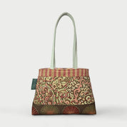 Pink & Brown Tote Bag - Julie Ann Collections