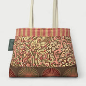 Pink & Brown Tote Bag - Julie Ann Collections