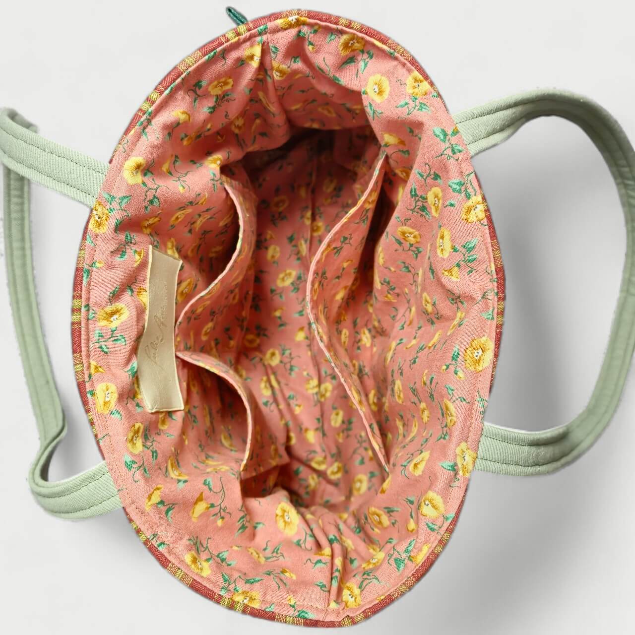 Pink & Brown Tote Bag - Julie Ann Collections
