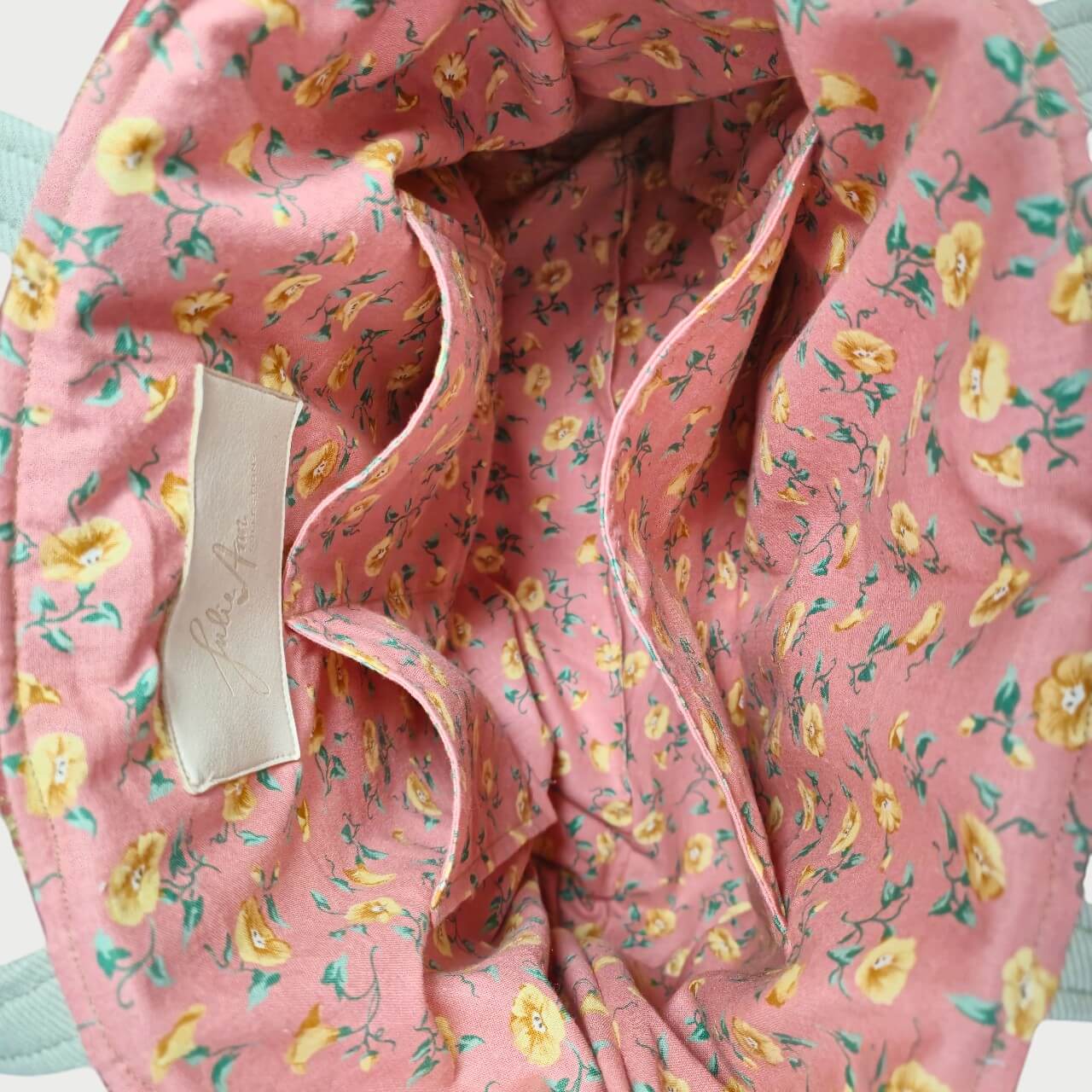 Pink & Brown Tote Bag - Julie Ann Collections