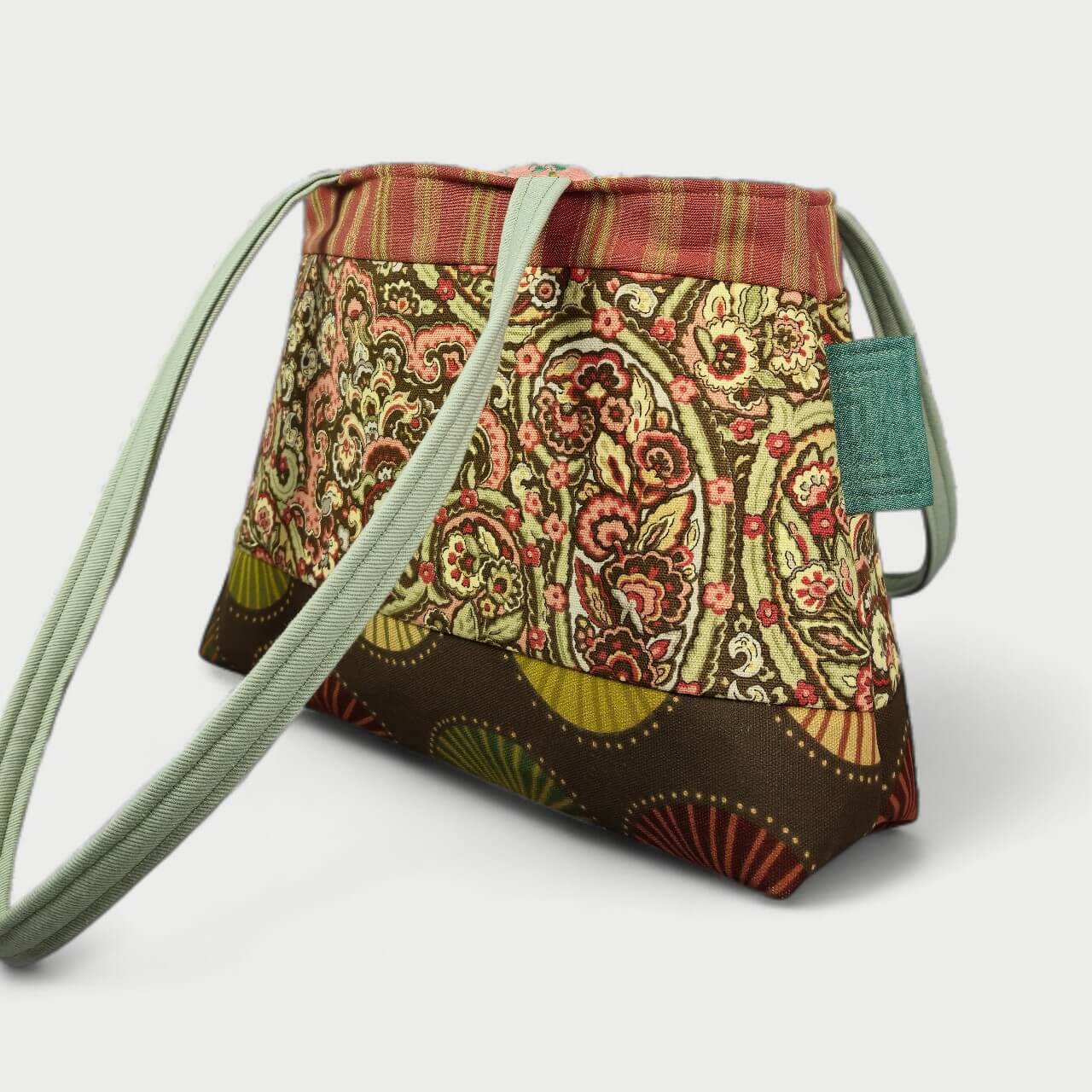 Pink & Brown Tote Bag - Julie Ann Collections