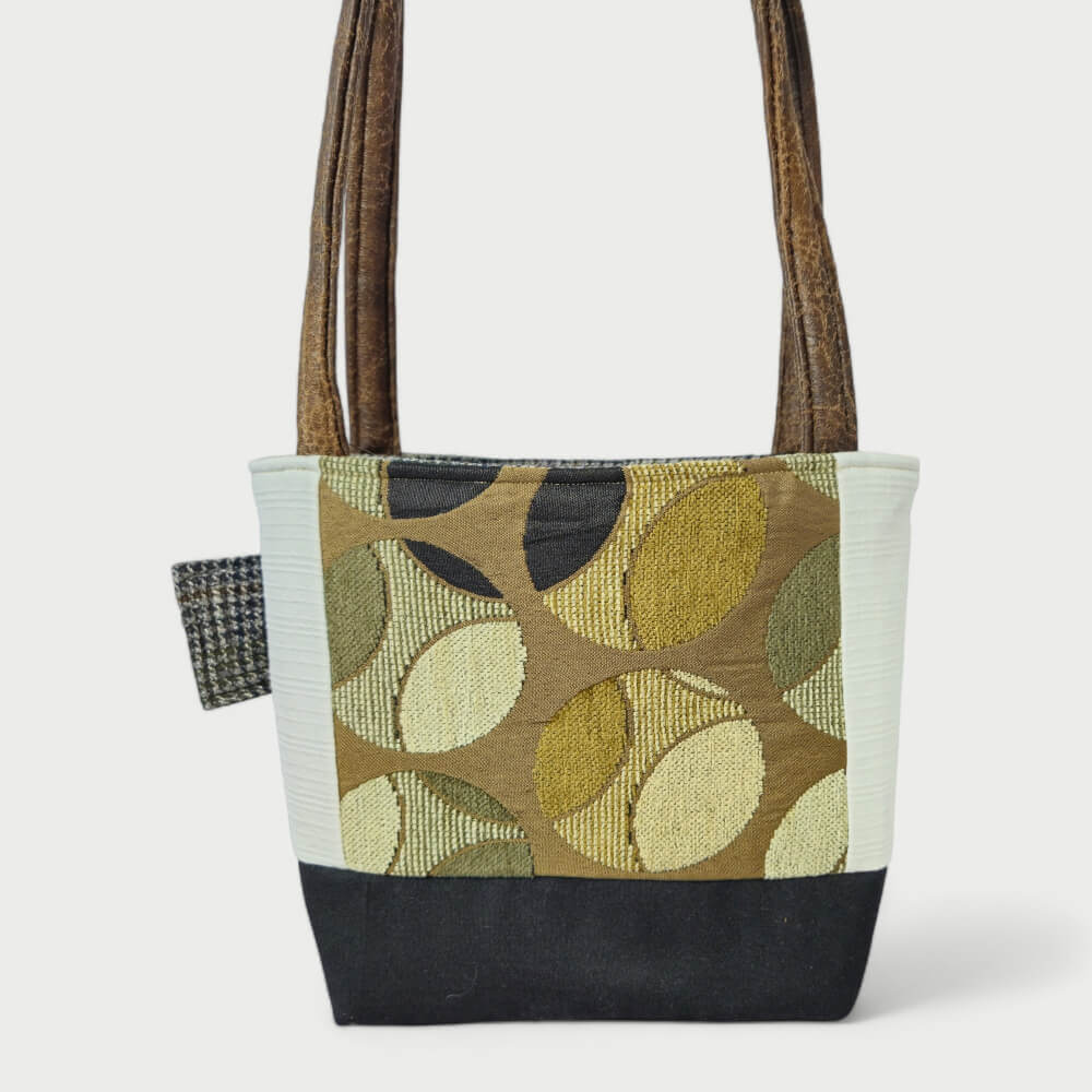 Brown & Black Tote Bag - Julie Ann Collections