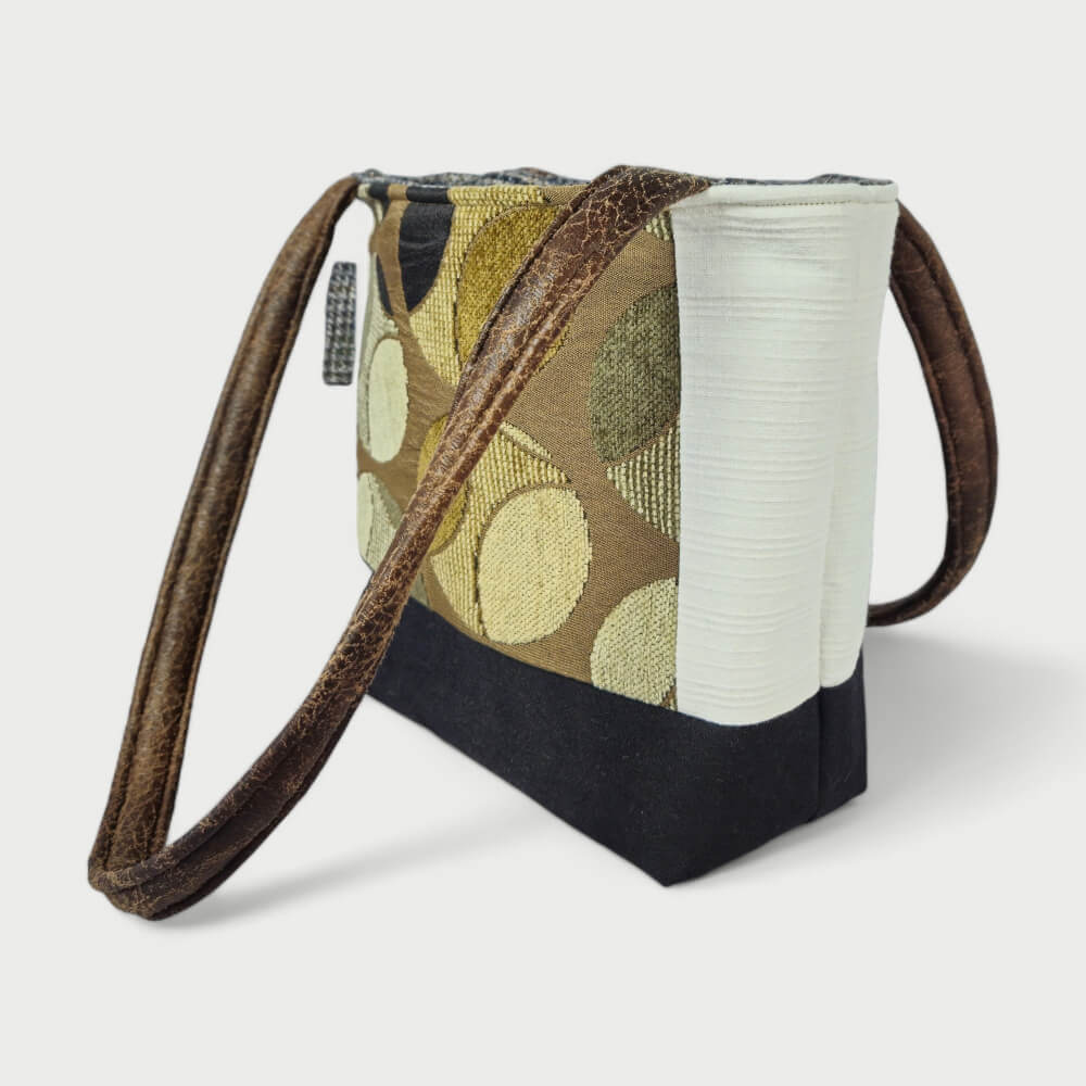 Brown & Black Tote Bag - Julie Ann Collections