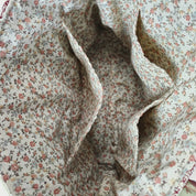 Cream & Maroon Tote Bag - Julie Ann Collections