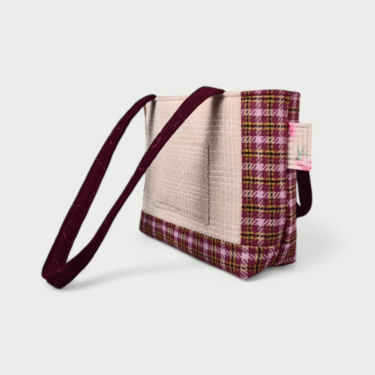 Light Pink & Purple Tote Bag - Julie Ann Collections