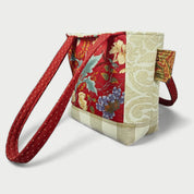 Beige & Red Tote Bag - Julie Ann Collections