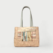 Beige & Pastel Tote Bag - Julie Ann Collections