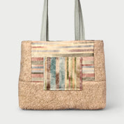 Beige & Pastel Tote Bag - Julie Ann Collections