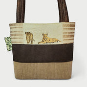 Brown Tote Bag - Julie Ann Collections