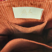 Red & Brown Tote Bag - Julie Ann Collections