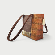 Brown & Orange Tote Bag - Julie Ann Collections