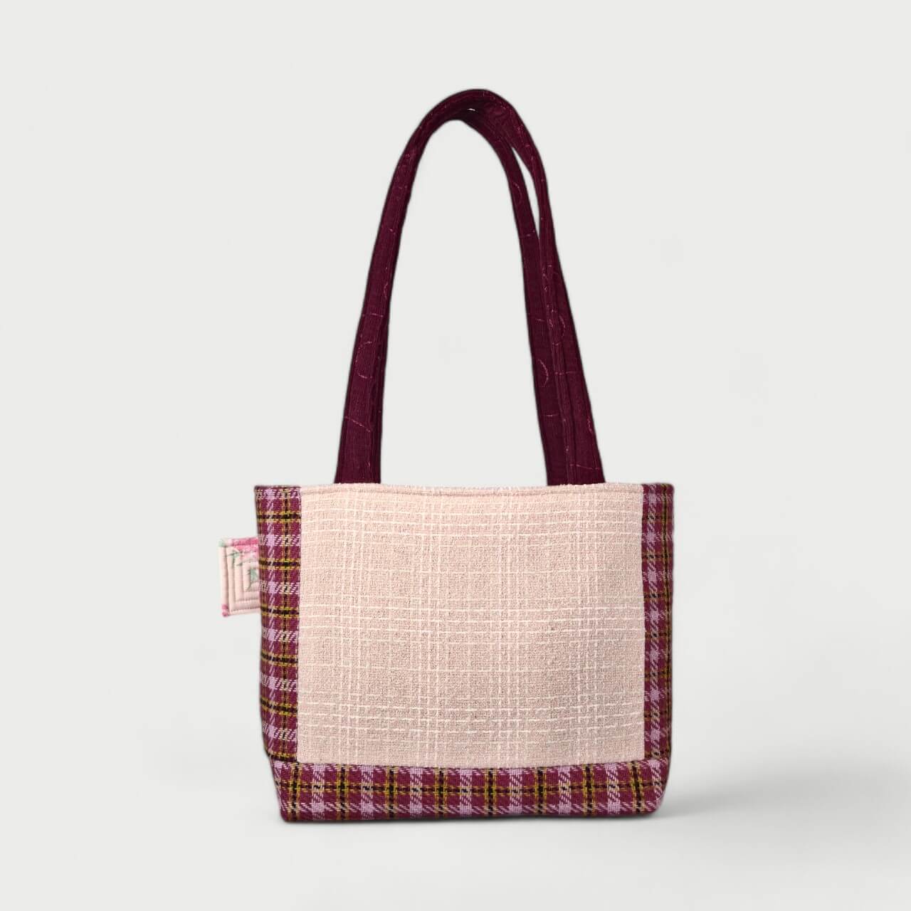 Light Pink & Purple Tote Bag - Julie Ann Collections