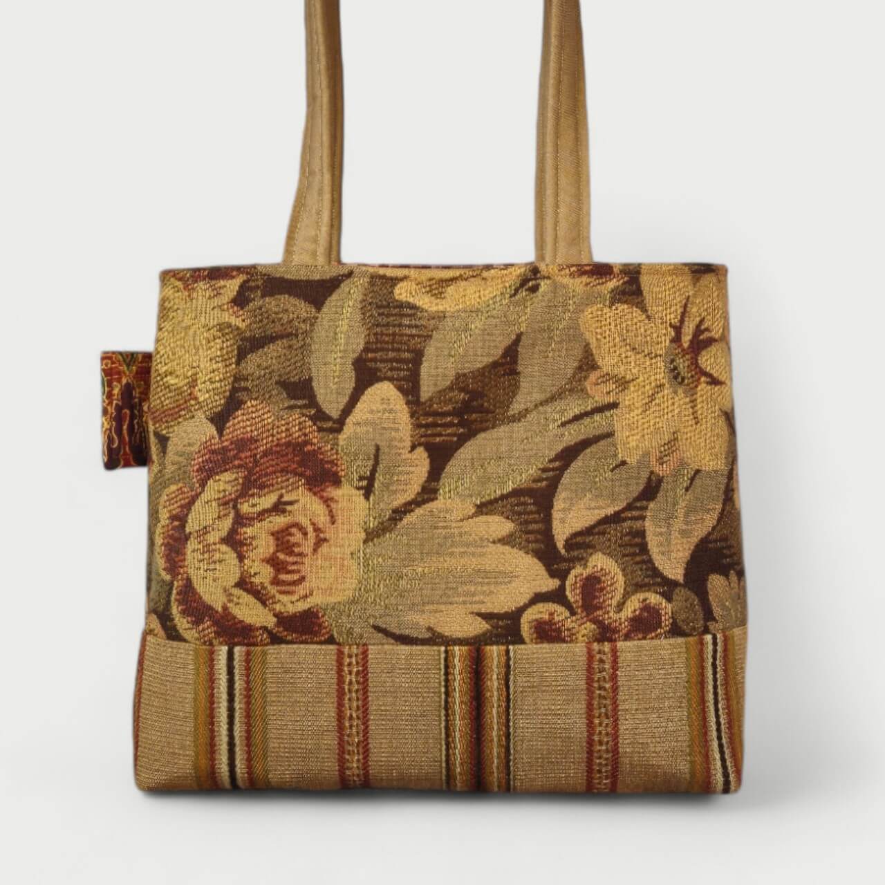 Green & Gold Tote Bag - Julie Ann Collections