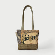 Beige & Green Tote Bag - Julie Ann Collections
