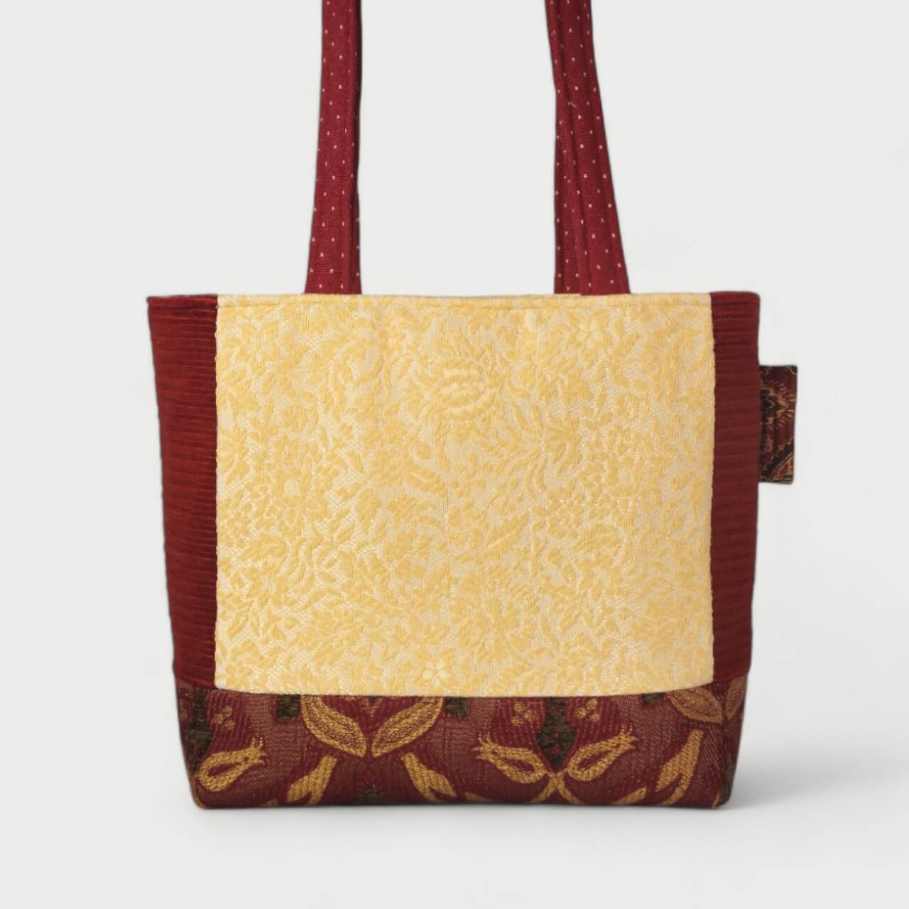 Red & Yellow Tote Bag - Julie Ann Collections