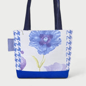 White & Blue Tote Bag - Julie Ann Collections