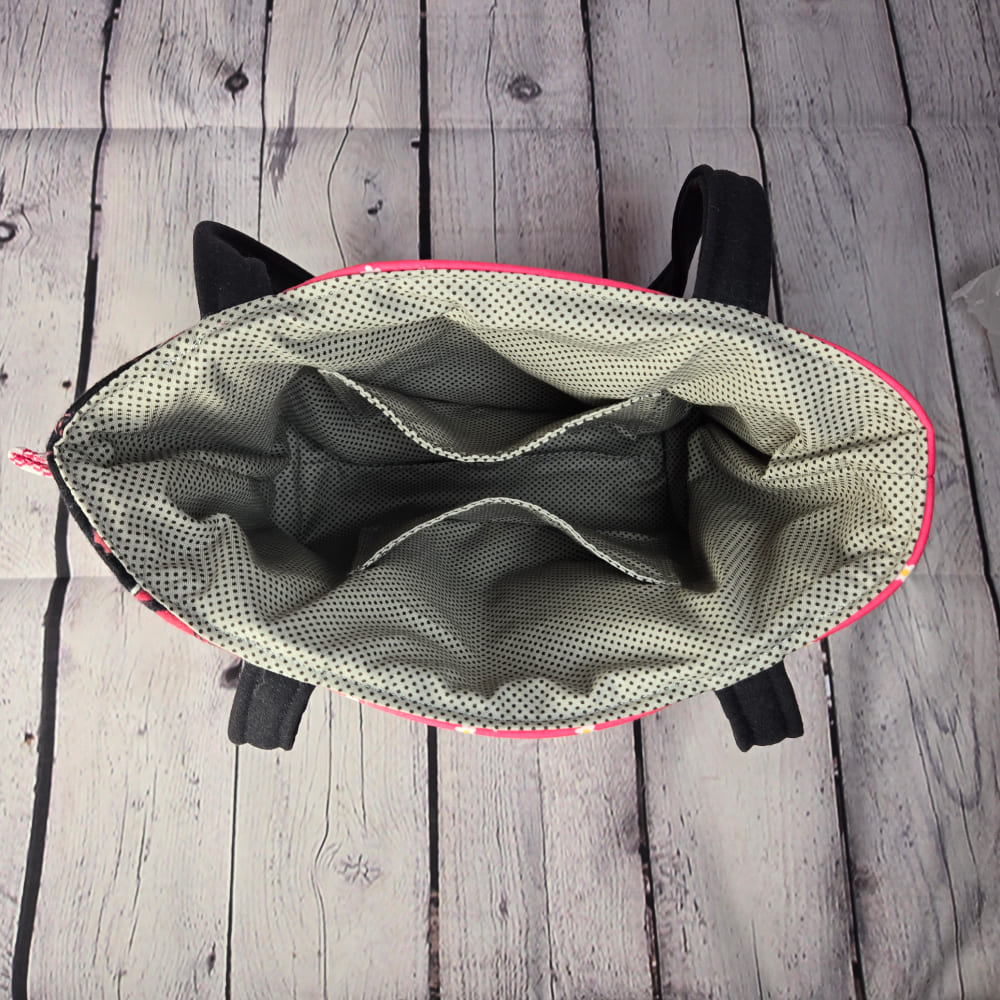 Pink & Black Tote Bag - Julie Ann Collections