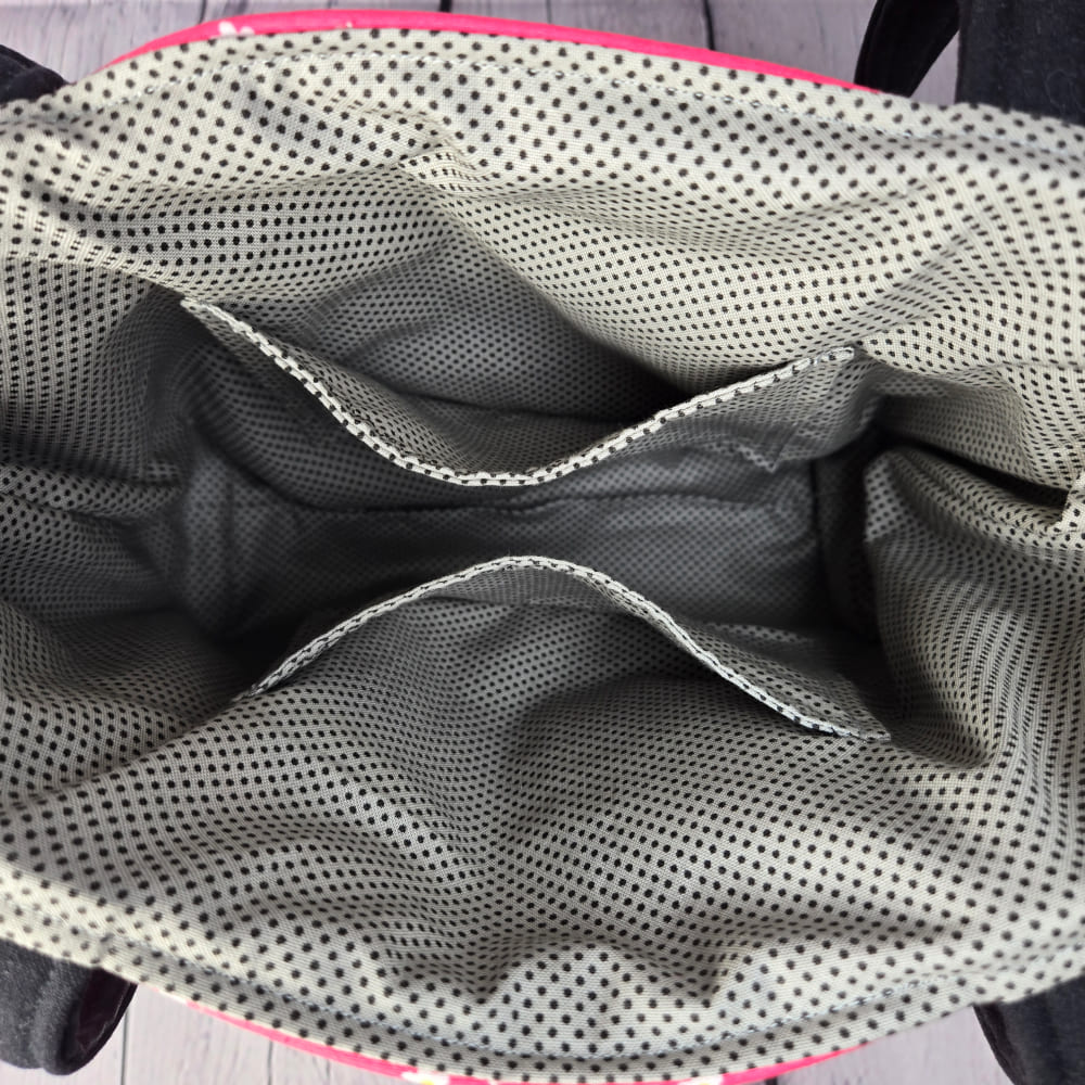 Pink & Black Tote Bag - Julie Ann Collections