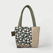 Teal & Gray Tote Bag - Julie Ann Collections