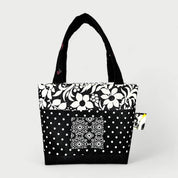 Black & White Tote Bag - Julie Ann Collections