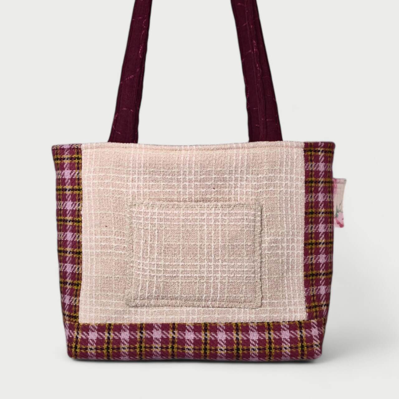 Light Pink & Purple Tote Bag - Julie Ann Collections