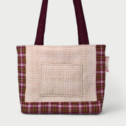 Light Pink & Purple Tote Bag - Julie Ann Collections