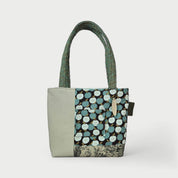 Teal & Gray Tote Bag - Julie Ann Collections