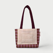 Light Pink & Purple Tote Bag - Julie Ann Collections