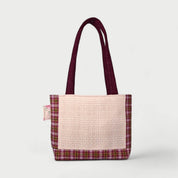 Light Pink & Purple Tote Bag - Julie Ann Collections